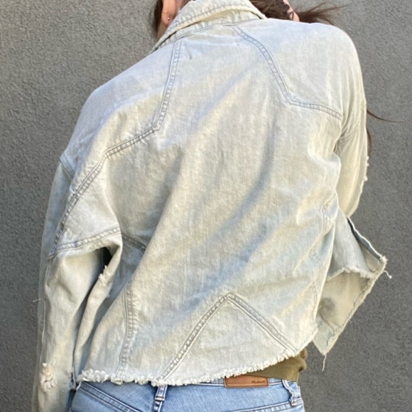 Pistola cropped Jean jacket - Picture 1 of 8